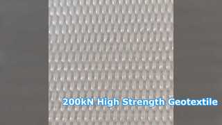 200kN High Strength Woven Geotextile for Soil Reinforcement