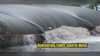 Dewatering Tubes 0.4mm Open Size for Water Control