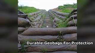 Geotextile Geobag Flood Control Durable Support