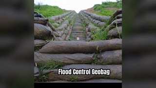 Geotextile Geobag Flood Control Soil Reinforcement