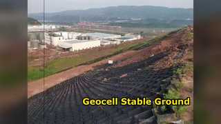 Geocell Ground Grid Soil Stabilization