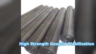 High Strength Polypropylene Geogrid for Soil Stabilization