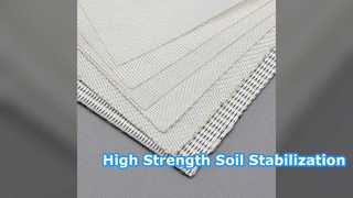 150 50kN High Strength Woven Geotextile for Soil Stability
