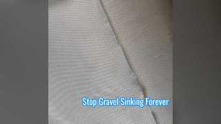 Best 8oz Woven Geotextile for Gravel Driveways