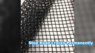Fiberglass Geogrid Road Reinforcement Solution