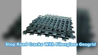 Fiberglass Geogrid for Road and Embankment Reinforcement