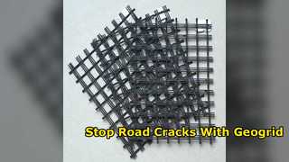 Fiberglass Geogrid Road Reinforcement Solution