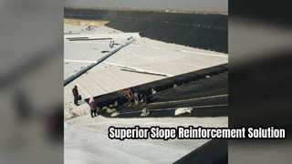 PET 300gsm Geotextile for Slope and Embankment Stability