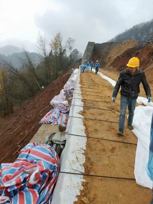 100-100kn Tensile Strength  woven geotextile ideal for drainage systems and ground reinforcement length 50m to 100m