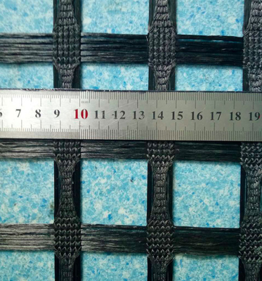 Cement Pavement Ground Stabilisation Mesh Fiberglass Geogrid Alkali Resistant