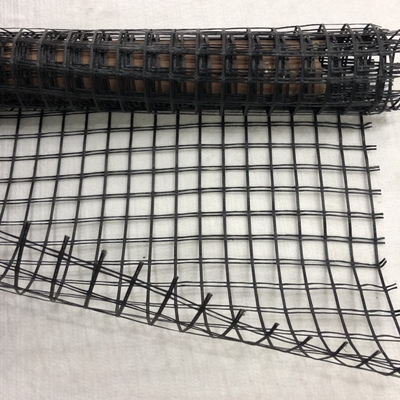 Black Mesh Fiberglass Geogrid for Pavement Ground Stabilisation