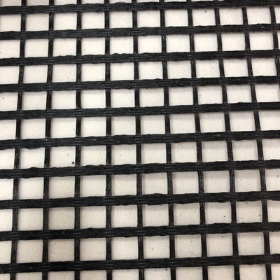 Black Mesh Fiberglass Geogrid for Pavement Ground Stabilisation