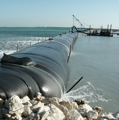 Lightweight C12.6L25 Excellent UV Resistance Geotextile Dewatering Tubes For Dewatering