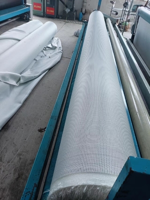 Strength Woven Geotextile Fabric 50m-100m Length 5.2m Width CBR Puncture Strength ≥12KN Perfect for Construction Projects