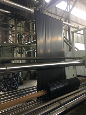 Carbon Black Content 2.0-3.0% Tear Strength ≥25KN/m Elongation at Break ≥700% HDPE Geomembrane Liner for Mining Industry