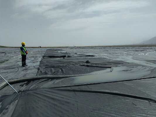 Tensile Strength 130130kn Geotextile Dewatering Tubes Black SAND Length 505m Durable and Solution for Industrial Dewatering Applications