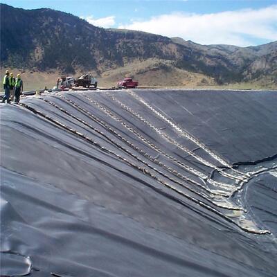 UV Resistant 1.5mm Smooth HDPE Geomembrane Liner for Agriculture Irrigation Reservoirs