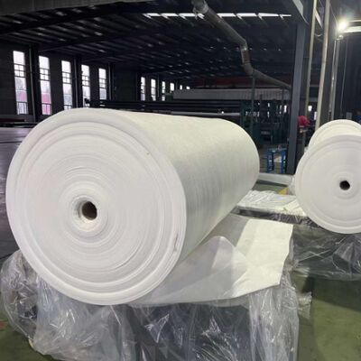 Polypropylene Staple Fiber Non woven Geotextile Fabric for Temporary Road Subgrade Separation