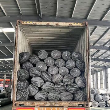 0.75mm 1.25mm Smooth HDPE Geomembrane Liner for Aquaculture Shrimp Pond