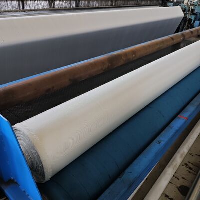 Industrial Woven Geotextile Fabric Designed To Prevent Soil Erosion And Aggregate Displacement In Infrastructure Applications