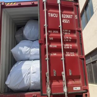 High Temperature Resistant Woven Geotextile Dewatering Tube For Palm Oil Sludge Dewatering