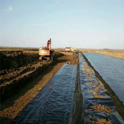 Fish-Safe HDPE Geomembrane Liner For Pond Agricultural Irrigation Reservoirs