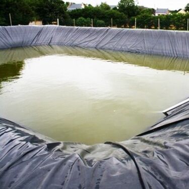 Fish-Safe HDPE Geomembrane Liner For Pond Agricultural Irrigation Reservoirs