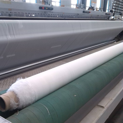 Woven Geotextile Fabric Designed To Prevent Soil Erosion And Aggregate Displacement In Infrastructure Applications