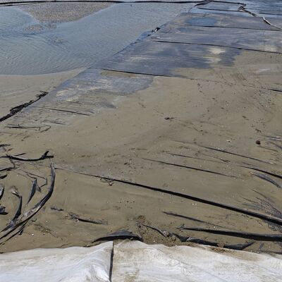High-Strength Woven Geotextile Dewatering Tubes For Industrial Sludge Dewatering Projects
