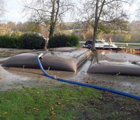 High Temperature Resistant Woven Geotextile Dewatering Tube For Palm Oil Sludge Dewatering