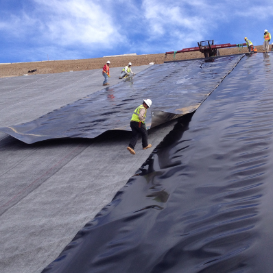 Puncture Resistant HDPE Geomembrane Liner for Durable Leak Proof Barrier in Agricultural and Industrial Applications