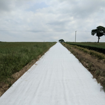 Durable Short Fiber Non Woven Geotextile For Subgrade Drainage Systems