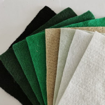 Durable Short Fiber Non Woven Geotextile For Subgrade Drainage Systems