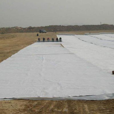 Needle Punched Non Woven Geotextile Cushion Underlayment For Pond Liners