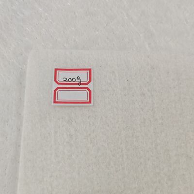 Permeable Short Fiber Nonwoven Geotextile Fabric for Roof Garden and Landscape Drainage
