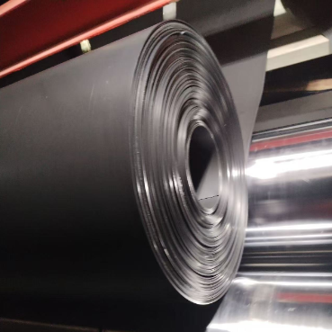 Black HDPE Geomembrane Liner for Saltwater Shrimp and Fish Ponds