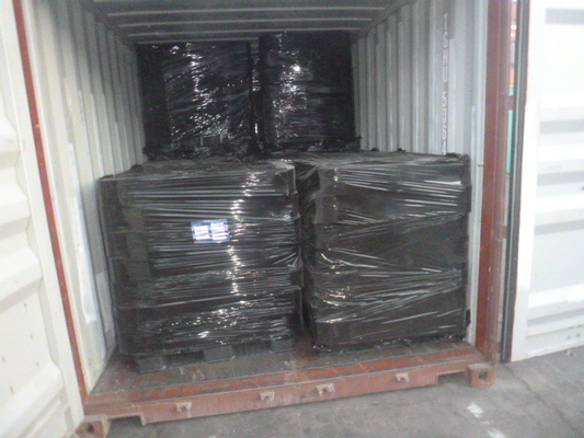 Black Green HDPE Geocell Gravel Stabilization Perforated