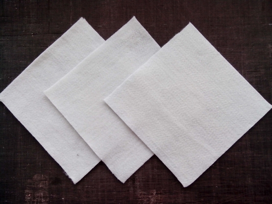 PET Fiber Non Woven Geotextile HS-N Series 6 Meters Abrasion Resistance