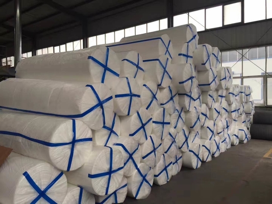 PET Fiber Non Woven Geotextile HS-N Series 6 Meters Abrasion Resistance