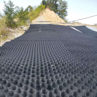 250mm Slope Protection Geocell Erosion Control For Road Construction