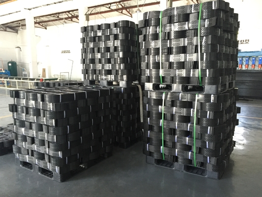 Textured And Perforated Gravel Grid HDPE Geocell For Road Construction