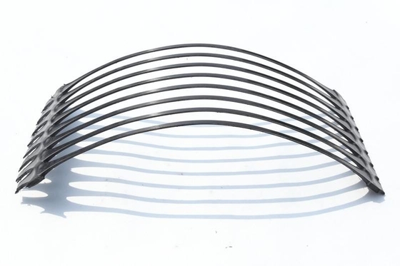 Uniaxial HDPE Plastic Geogrid Mesh Steep Slop Reinforcement