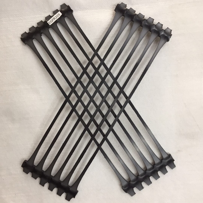 Uniaxial HDPE Plastic Geogrid Mesh Steep Slop Reinforcement