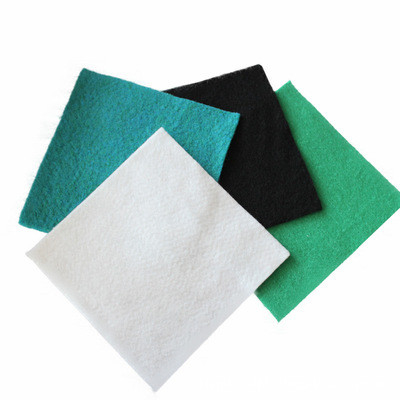 Road Construction PP Woven Geotextile Light Weight As Drainage Channel