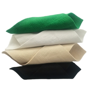 Road Construction PP Woven Geotextile Light Weight As Drainage Channel
