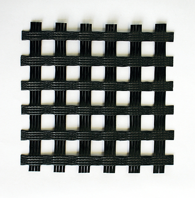 Biaxial Fiberglass Geogrid Yarn Bitume Road Repair Alkali Resistant Reinforcing Mesh