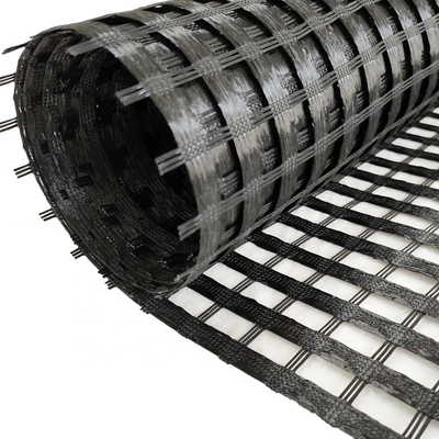 CE Self Adhesive Fiberglass Geogrid Favorable Earthwork Base Material