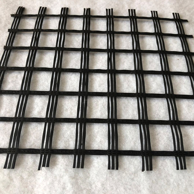 Customizable PET Geogrid Low Creep Asphalt Reinforcement Geogrid Parking Lot