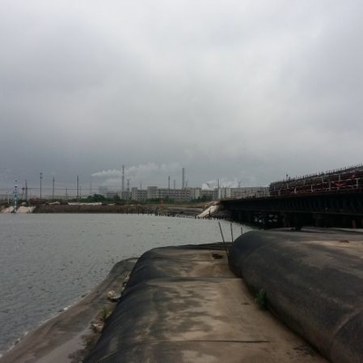 120/120KN Strengh Dewatering Geotextile Tubes Anti UV PP Dewatering Filter Bag
