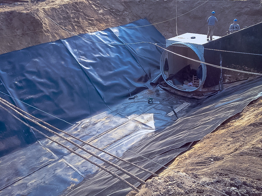 0.2mm PVC Geomembrane Liner Roof Landfill Pool Tank Pond HDPE Dam Liner